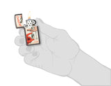 Zippo Vintage Design Slim Black Ice 48396