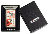 Zippo Vintage Design Slim Black Ice 48396