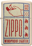 Zippo Windproof Lighter Design Flat Sand 48397