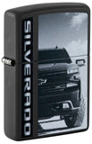 Zippo Chevy Silverado Truck Black Matte 48407