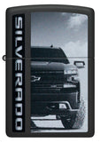 Zippo Chevy Silverado Truck Black Matte 48407