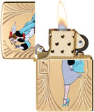 Zippo Windy 85th Anniversary Collectible Armor High Polish Brass 48413