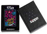 Zippo Santa Cruz Outer Space Galaxy Design Navy Matte 48414