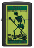 Zippo Creature Skeleton Black Matte 48416
