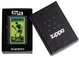 Zippo Creature Skeleton Black Matte 48416