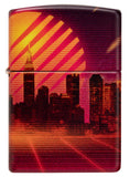 Zippo Cyber City Design 540 Color Matte 48505