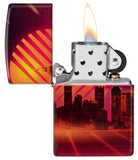 Zippo Cyber City Design 540 Color Matte 48505