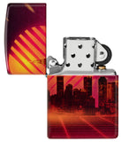 Zippo Cyber City Design 540 Color Matte 48505