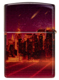 Zippo Cyber City Design 540 Color Matte 48505