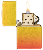 Zippo Ombre Orange Yellow 540 Fusion 48512