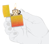 Zippo Ombre Orange Yellow 540 Fusion 48512