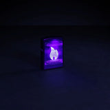 Zippo Black Light UFO Flame Design Black Matte 48514