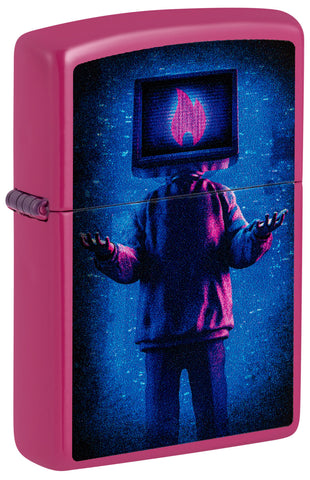 Zippo Flame TV Man Design Frequency 48515