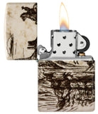 Zippo Wild West Scene Design 540 Color 48518