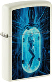 Zippo Tube Woman Design Glow in The Dark Matte 48520