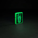 Zippo Tube Woman Design Glow in The Dark Matte 48520