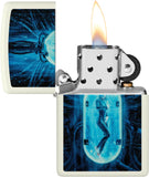 Zippo Tube Woman Design Glow in The Dark Matte 48520