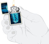 Zippo Tube Woman Design Glow in The Dark Matte 48520