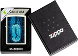 Zippo Tube Woman Design Glow in The Dark Matte 48520