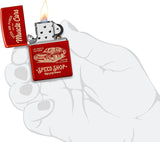 Zippo Muscle Car Design Metallic Red 48523