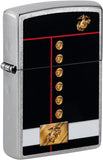 Zippo U.S Marines Corps Dress Blues Street Chrome 48550