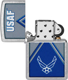 Zippo U.S. Air Force Design Street Chrome 48551