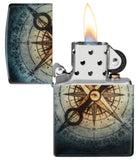 Zippo Compass Ghost Design 540 Glow in the Dark 48562