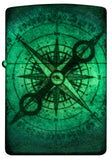 Zippo Compass Ghost Design 540 Glow in the Dark 48562