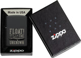 Zippo Float into The Unknown Design Black Matte 48566