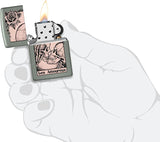 Zippo Death Kiss Design Sage 48594