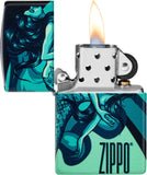 Zippo Mermaid Design 540 Color 48605