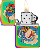 Zippo Phoenix Design Mulit Color 48607