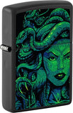 Zippo Medusa Design Black Matte 48609