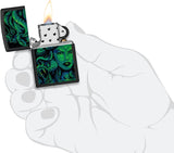 Zippo Medusa Design Black Matte 48609