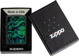 Zippo Medusa Design Black Matte 48609