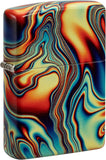 Zippo Colorful Swirl Design Glow in The Dark 540 Color 48612