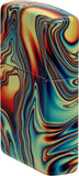 Zippo Colorful Swirl Design Glow in The Dark 540 Color 48612