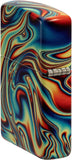 Zippo Colorful Swirl Design Glow in The Dark 540 Color 48612