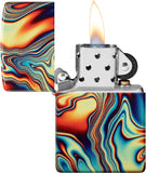 Zippo Colorful Swirl Design Glow in The Dark 540 Color 48612