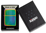 Zippo Dimensional Flame Design Multi Color 48618