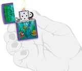 Zippo Sean Dietrich Brackish Design Purple Matte 48630