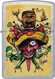 Zippo Sean Dietrich Devil Bull Design Street Chrome 48631