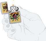 Zippo Sean Dietrich Devil Bull Design Street Chrome 48631