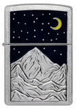 Zippo Mountain Emblem Street Chrome 48632