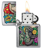 Zippo Color Image Brushed Chrome 48635