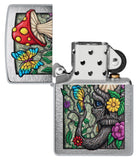 Zippo Color Image Brushed Chrome 48635