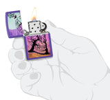 Zippo Skull Tree Design Purple Matte 48638