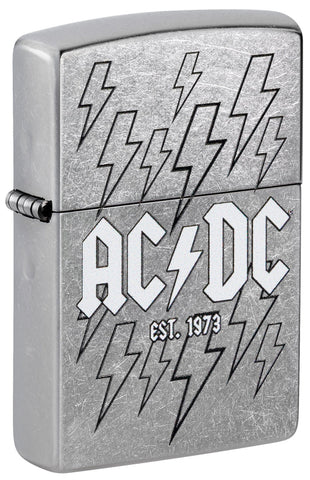 Zippo AC/DC Logo Street Chrome 48641