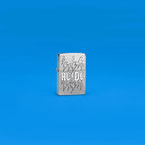 Zippo AC/DC Logo Street Chrome 48641
