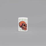 Zippo Cyber Skull Design White Matte 48659